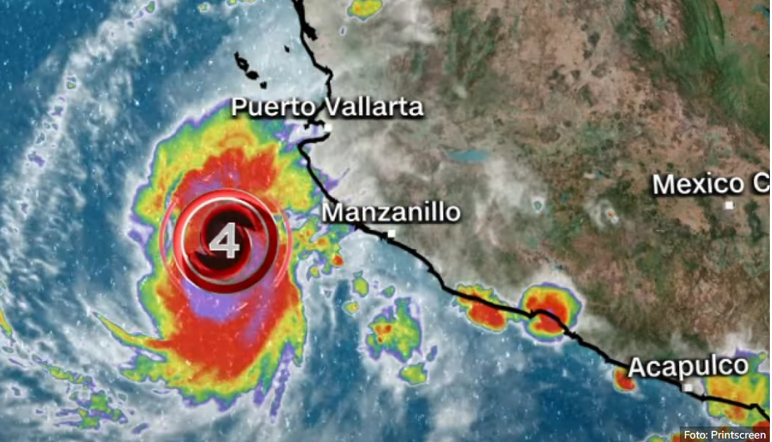 ZASTRAŠUJUĆI „ORLEN“ DOSTIGAO BRZINU OD 215 KM NA SAT Uragan ojačao do četvrte kategorije, Meksiku prijeti užasna katastrofa