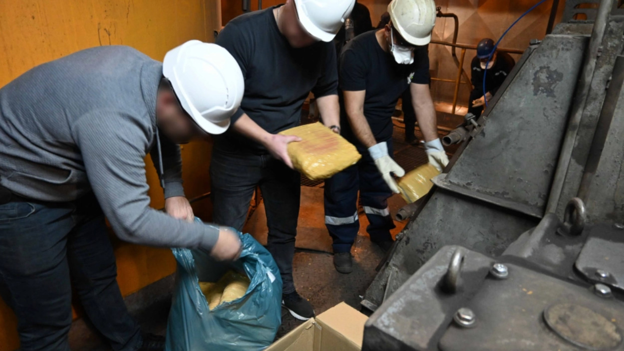 AKCIJA POLICIJE U termoelektrani u Obrenovcu spaljeno više od tone zaplenjene droge! (FOTO)