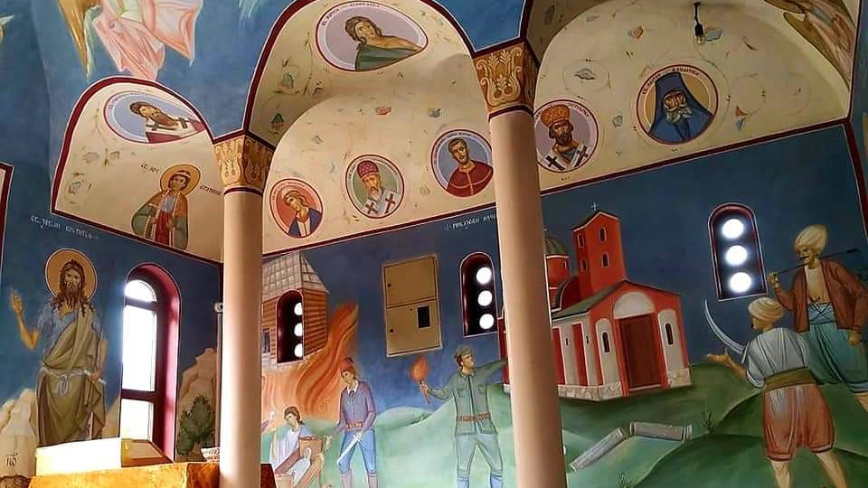 IZVOR IZ SPC POTVRDIO: “ Freske“ u crkvi Ružica u Rožajama neće biti mijenjane!“