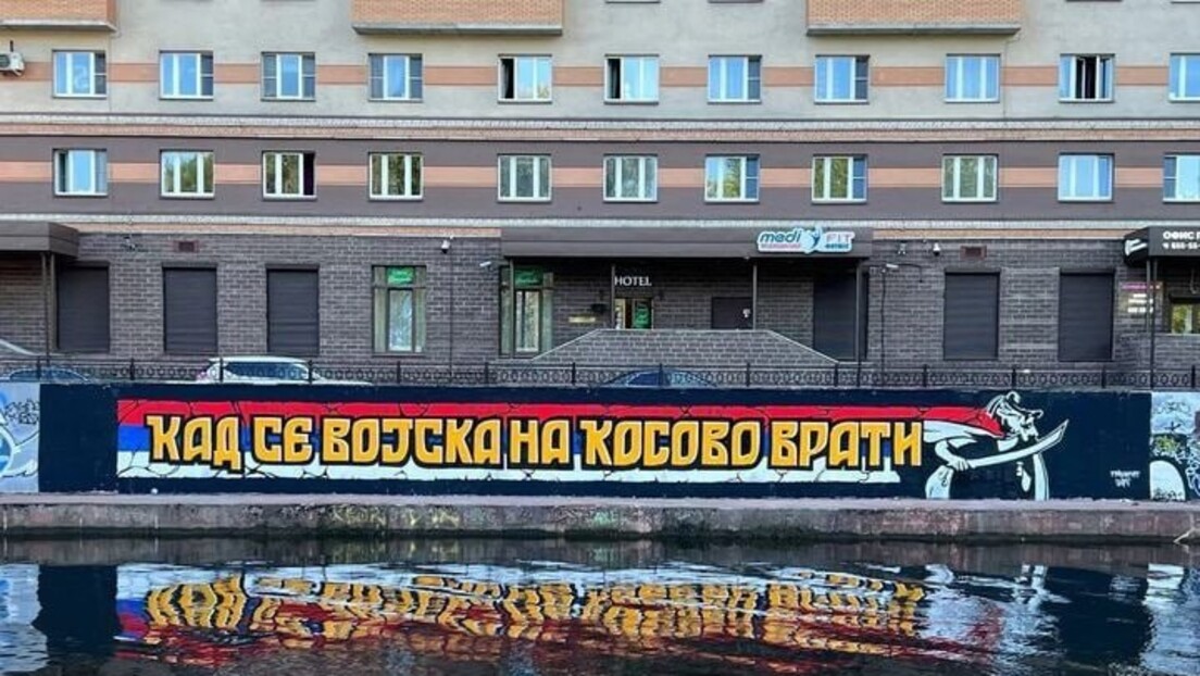 Širom Rusije osvanuli grafiti „Kad se vojska na Kosovo vrati“ (FOTO)