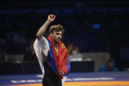 OVJERENA OLIMPIJSKA VIZA Srpski rvač Stevan Mićić je svjetski šampion
