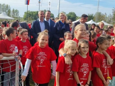 Ministarka Kisić imala šta da poruči sa Dječije olimpijade u Srbobranu (foto)