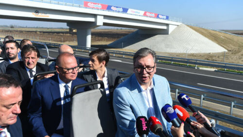 Auto-put Ruma-Šabac svečano otvorio predsjednik Srbije (video)