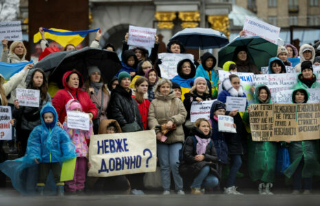 Demonstracije u Ukrajini u nekoliko gradova