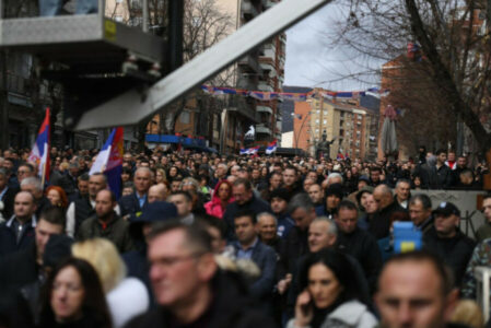 Održan opštenarodni skup Srba sa Kosova i Metohije (video)