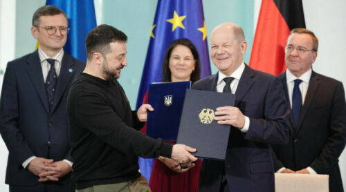 Zelenski i Šolc potpisali sporazum o bezbjednosnim garancijama