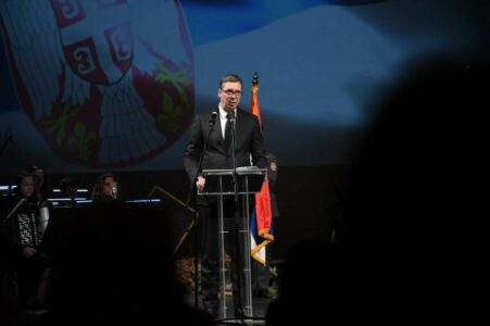 Predsjednik Srbije na 20. godišnjicu pogroma Srba primio djecu sa Kosova i Metohije