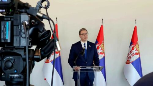 PREDSJEDNIK VUČIĆ Srbija neće saginjati glavu, bori se da ne bude ponižena