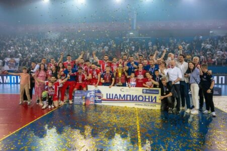 Odbojkaši Crvene zvezde šampioni Srbije nakon osam godina