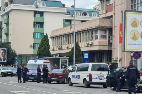 Dojave o bombama u zgradama sudova u Podgorici bile lažne