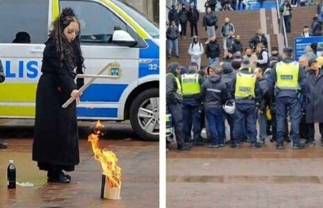 POD NADZOROM POLICIJE Javno spaljivanje Kurana organizovano u Švedskoj