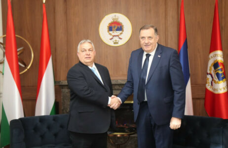 Predsjednik Republike Srpske sastao se u Banjaluci sa mađarskim premijerom Viktorom Orbanom