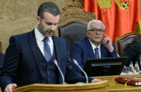 Premijer Spajić dostavio Skupštini predlog za smjenu ministra Milovića